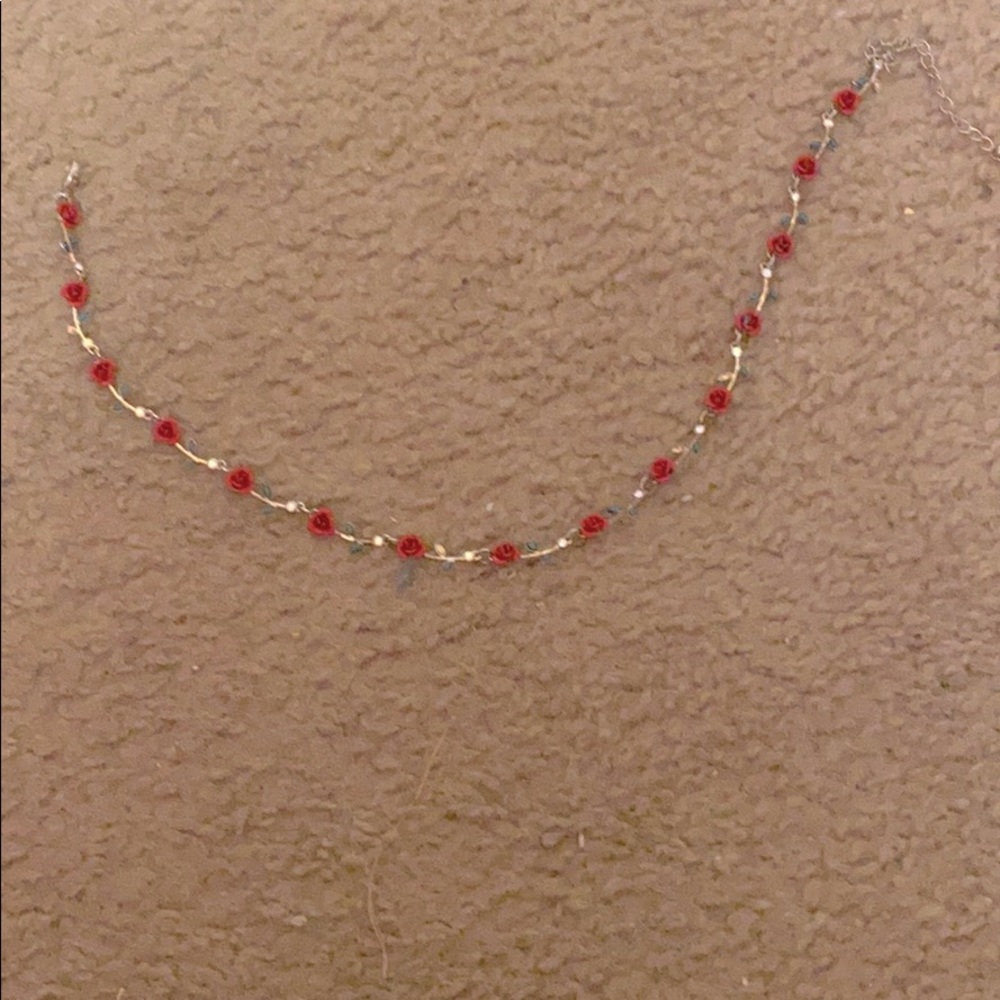 Rose necklace